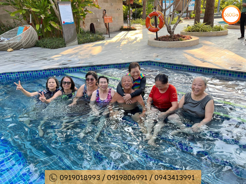 Tắm khoáng tại Minera Bình Châu - Du lịch 360Go